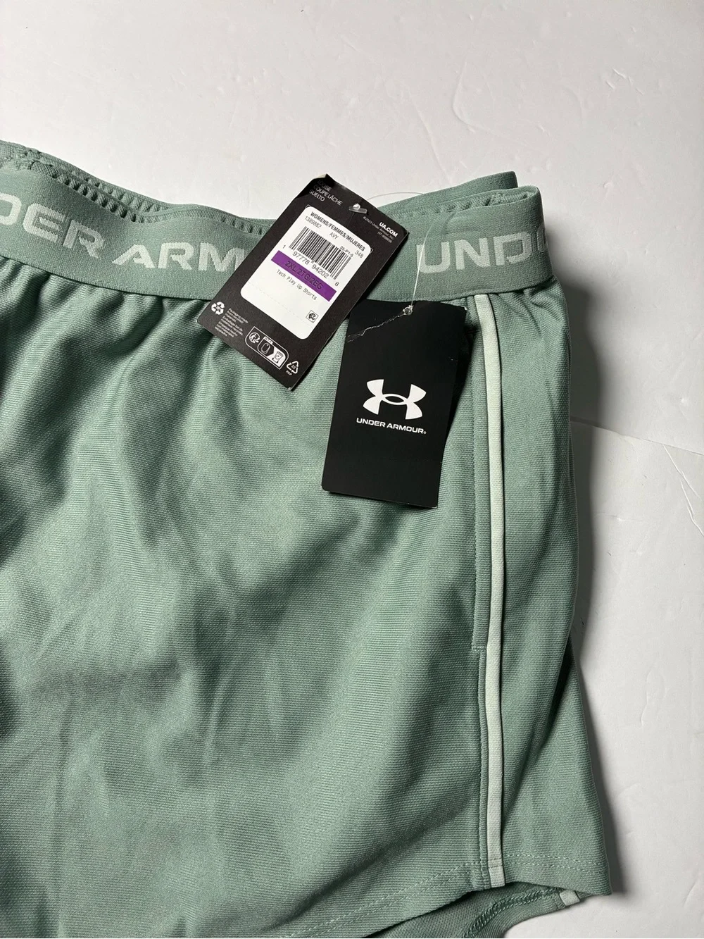 Under Armour Men’s Boxer Briefs – Sage Green (2-Pack)